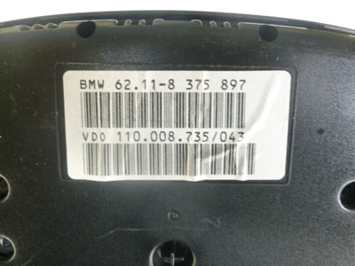 1997 BMW 528i E39 - Instrument Cluster Speedometer Tachometer Gauges 621183758973